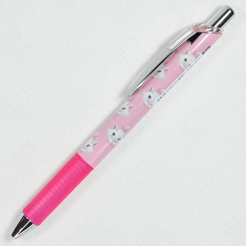 Disney Store Exclusive x Pentel EnerGel 0.5mm Gel Ballpen [Marie] Cute Cat